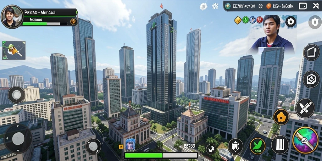 Gameplay mendebarkan di EE789 dengan strategi menara yang unik.