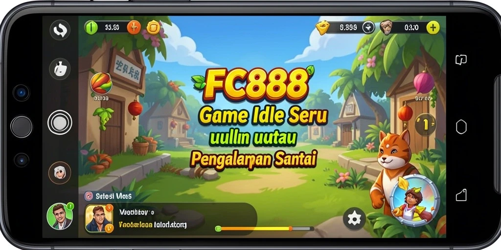 Screenshot menunjukkan gameplay santai dan menarik dari FC888.
