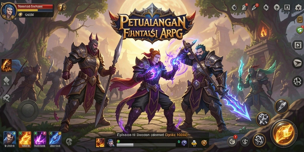 Tampilan menarik dari gameplay G668 yang penuh aksi.