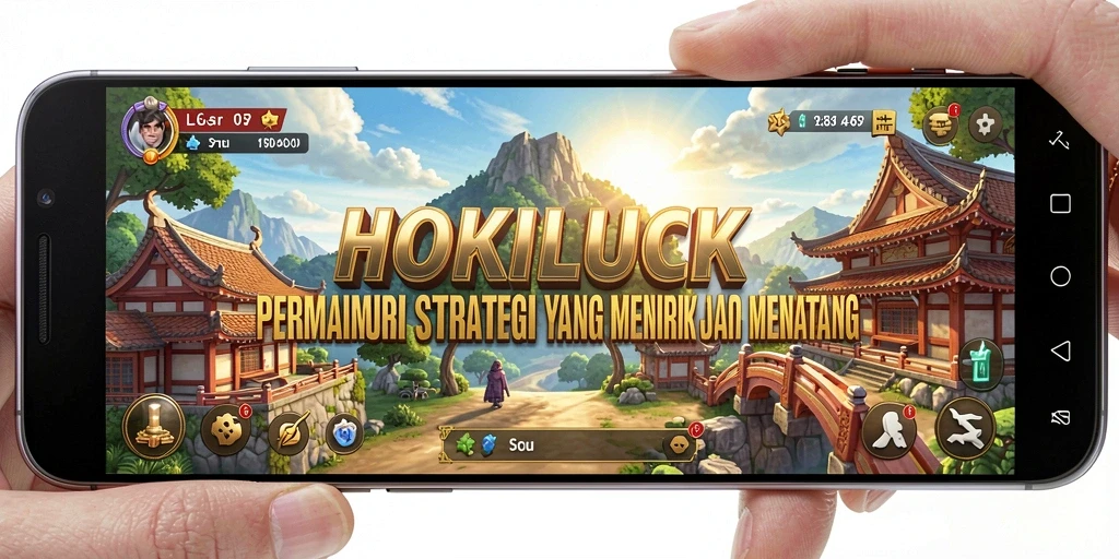 Gameplay menegangkan HOKILUCK dengan berbagai strategi yang harus diterapkan.