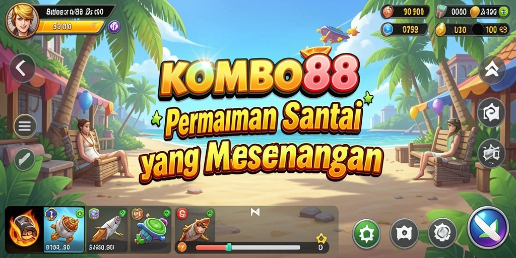 Tampilan gameplay seru dan interaktif di KOMBO88.
