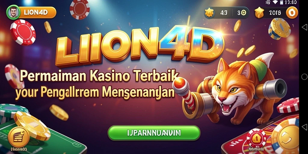 Screenshot menunjukkan gameplay LION4D yang menarik dan seru.