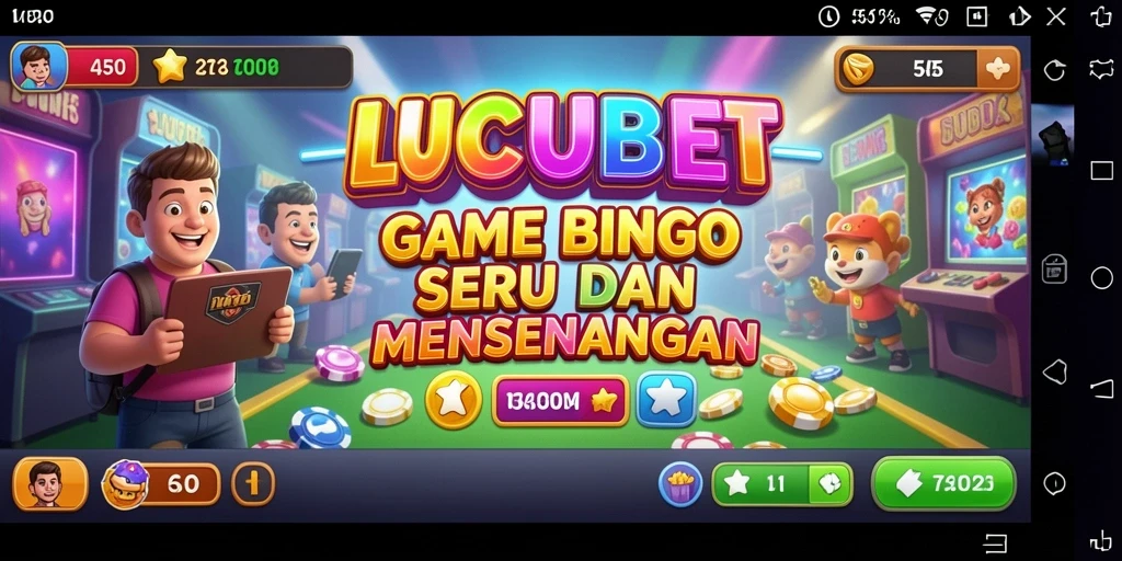 Tampilan gameplay LUCUBET yang seru dan interaktif.