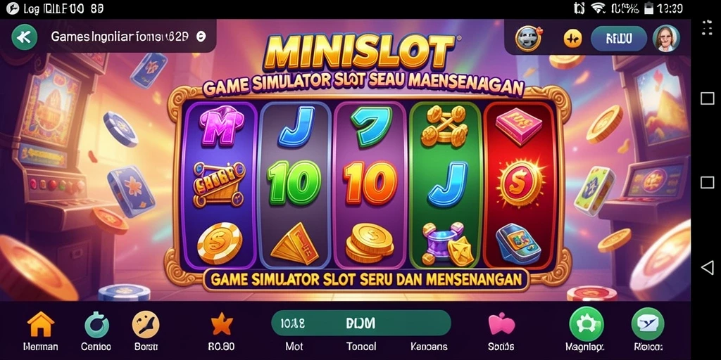 Screenshot gameplay MINISLOT menampilkan keseruan bermain slot.
