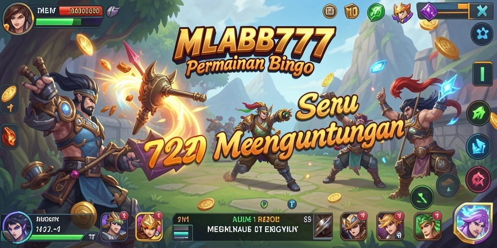 Tampilan gameplay seru dari MLBB777 di Bingo.