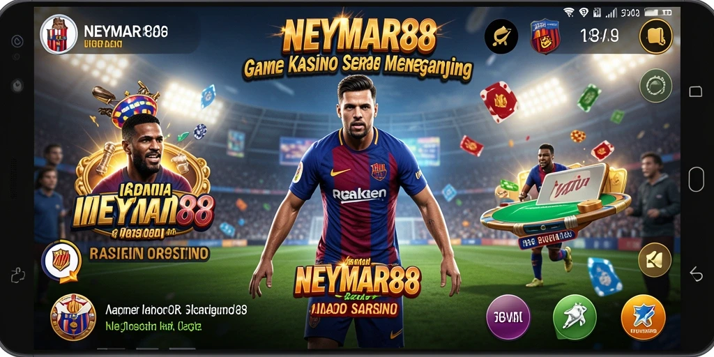Tampilan menarik dari gameplay Kasino di NEYMAR88.
