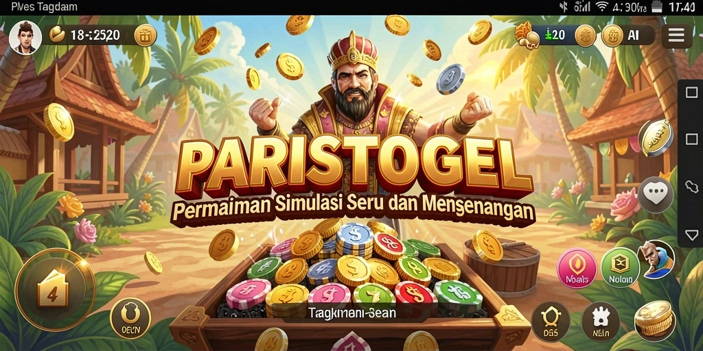 Tampilan menarik dari gameplay PARISTOGEL yang memikat.