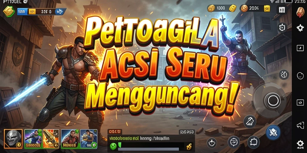Tampilan gameplay seru dari PTTOGEL dengan aksi yang mendebarkan.