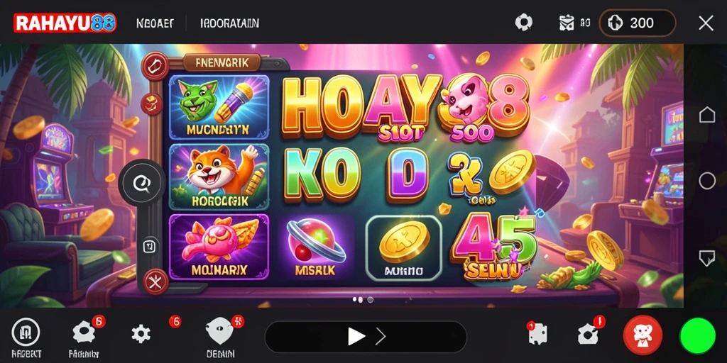 Gameplay menarik dari RAHAYU88 yang penuh warna dan fitur bonus.