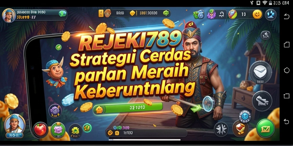 Tampilan gameplay seru REJEKI789 yang menantang strategi pemain.