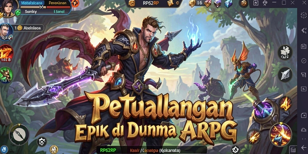 Gameplay seru dengan berbagai karakter dan petualangan menarik.