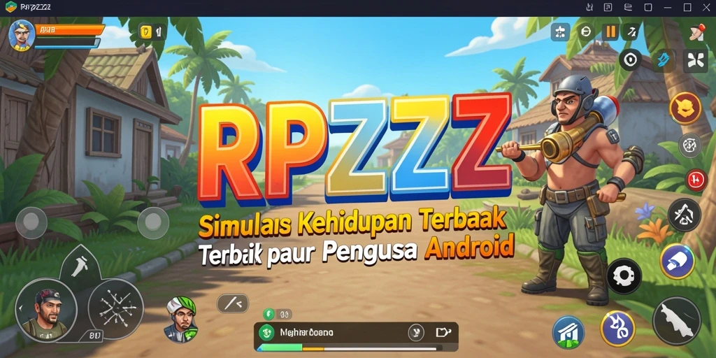 Tampilan gameplay RPZZZ yang mendebarkan dan interaktif.