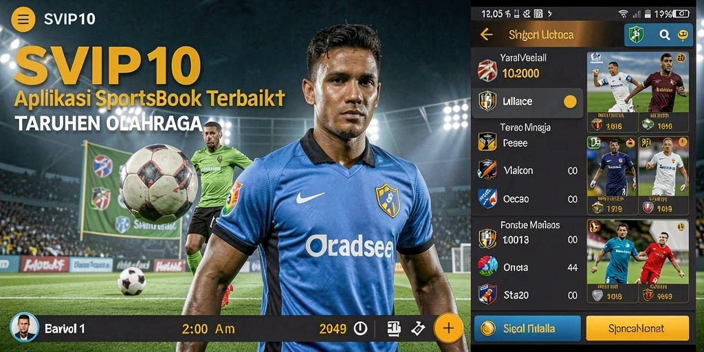 Tampilan menarik dari gameplay dalam aplikasi Sportsbook SVIP10.