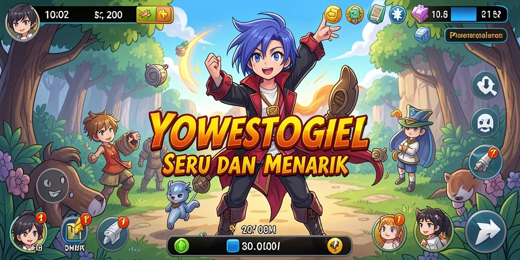 Tampilan menakjubkan dari gameplay YOWESTOGEL yang penuh aksi.